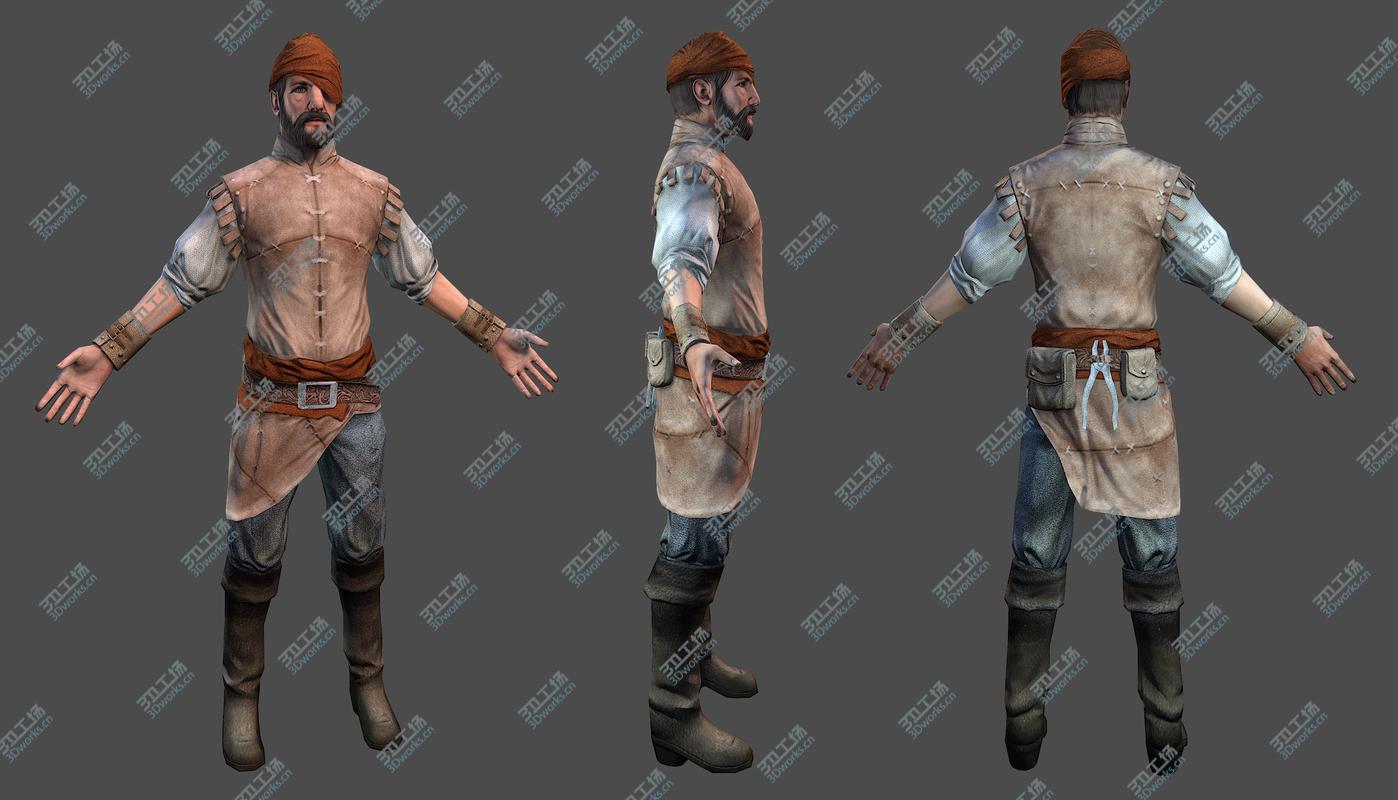 images/goods_img/20210313/Real-Time Rigged Pirates Collection Vol. 1/5.jpg